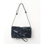 ショッピングエナメルバッグ 「KBF」 ショルダーバッグ - ネイビー レディース