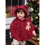 ショッピングポンチョ ベビー 「HOLIDAY」「BABY」ジェラートスノーベアジャガードポンチョ