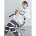 パジャマ ルームウェア パウダーロゴジャガードプルオーバー＆ロングパンツセット レディース