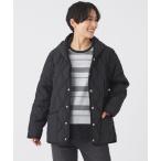 ショッピングサンヨー ダウンコート ダウンジャケット 「カタログ掲載」「ウォッシャブル」フーデッドキルティングダウンジャケット レディース