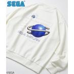 トレーナー スウェット 別注 SEGA SATURN/セガサターン/クルーネックスウェット メンズ