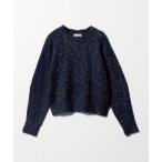 ニット セーター ミックスヤーン プルオーバー ニット レディース