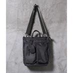 ショッピングクールビズ ショルダーバッグ 2WAY 撥水加工 ポーチ付き ショルダーヘルメットバッグ メンズ