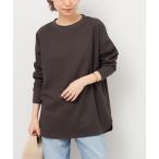 tシャツ 「追加」TCワッフルオーバーサイズロングスリーブTシャツ レディース