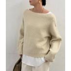 ニット セーター オフショルニット レディース