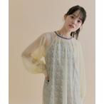 ワンピース 「森川企画/オケージョンアイテム」シアーレイヤード ワンピースSET