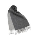 ストール マフラー カシミヤ混リバーシブルバイカラーストール レディース