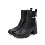 ブーツ ターンバックルショートブーツ レディース