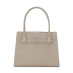 ショッピングトートバック トートバッグ リサイクルレザーベルト付きトートバック レディース