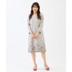 ワンピース 吹上刺繍ワンピース