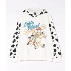 パーカー 親子お揃い ディズニー トイ・ストーリー アニマル総柄パーカー 1137A レディース メンズ