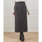 スカート TWサテンベルテッドスカート