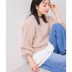 ショッピング電気 ニット セーター メタルシャギーネコヤーンニット/静電気防止 レディース