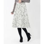 スカート クシャナ_ジャガードフレアースカート