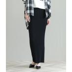 スカート リブニットタイトスカート