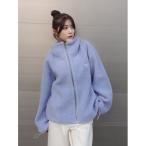 ショッピングボア ブルゾン アウター 「Reebok× FRAY I.D」ジップアップボアブルゾン レディース