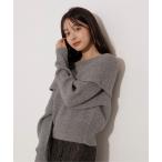 ニット セーター ラメ入りオフショルニット / 1216170006 レディース