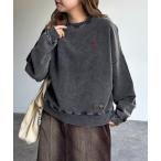 tシャツ 「U.S. POLO ASSN. 」裏起毛パウダースウェット レディース