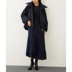 ショッピングポロ ドレス パールボタンポロニットワンピース/イージーケア