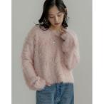 ニット セーター 「2025 WINTER PRE ORDER」シャギーニットトップス レディース