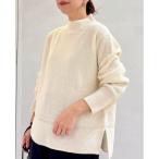 ショッピングタートル ニット セーター 「ウォッシャブル」ウールハイネック片畦プルオーバー レディース