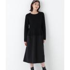 ワンピース 「ウォッシャブル」タフタドッキングワンピース