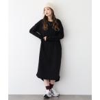 ワンピース NARNAD 長袖 マキシ丈ワンピース