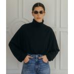 tシャツ FINE WOOL  OVER HIGH NECK TOPS/ファインウールオーバーハイネックトップス レディース