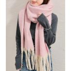 ショッピングフリンジ ストール マフラー カラーフリンジストール レディース