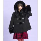 ダッフルコート コート ハートパッチダッフルコート レディース