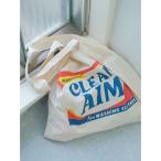 ショッピングエコバック トートバッグ カラーロゴエコBAG レディース