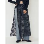 ショッピングスパンコール スカート スパンコールマルチウェイメッシュスカート