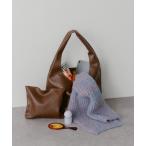 ショッピングバッグインバッグ トートバッグ バッグインポーチフェイクレザートートバッグ/PC・A4収納可能 レディース