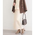 ショッピングウール スカート ウールライクストレッチスカート