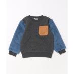 トレーナー  ニットキルトトレーナー キッズ 子供服 男の子 女の子