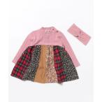 ワンピース ヘアバンド＆ワンピース キッズ 子供服 女の子
