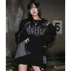 ニット セーター 「REFLEM/レフレム」チェーン付きダメージニットPO/ニットプルオーバー レディース メンズ