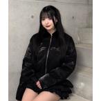 ジャケット テーラードジャケット ラインストーンフェイクファーカラージャケット レディース メンズ