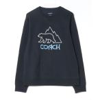 「COACH」 スウェットカットソー M ネイビー メンズ