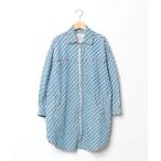 「DIESEL」 コート - ブルー レディース