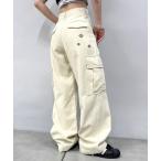 [WHO'S WHO gallery] брюки-карго FREE слоновая кость женский 