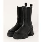 ショッピングロングブーツ 「EMODA」 ロングブーツ LARGE ブラック レディース