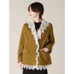 コート アウター 2wayヴィンテージライクレースジャケット レディース