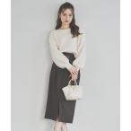 スカート 「11/1（Sat）発売開始」日本製センタースリットタイトスカート