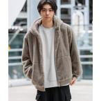 ブルゾン アウター ファーフードブルゾン/595109 メンズ レディース