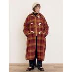 コート アウター 「タスマニアウール」2WAY襟ロングコート レディース