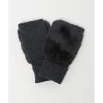  перчатки Rex мех кролика палец отсутствует перчатка женский 