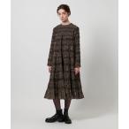 ショッピングマキシ ワンピース 「Pheeta」Billie ミモレ丈 プリント ワンピース/014C-20P