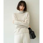 ショッピングセーター ニット セーター カシミヤビスコース ニットタートル レディース