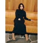 ワンピース ドレープニットワンピース